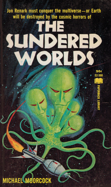 <b><i>  The Sundered Worlds</i></b>, 1966, Paperback Library p/b